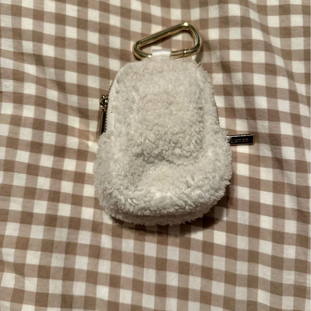 Lululemon nano clip on backpack Fleece light ivory - Picture 2 of 3